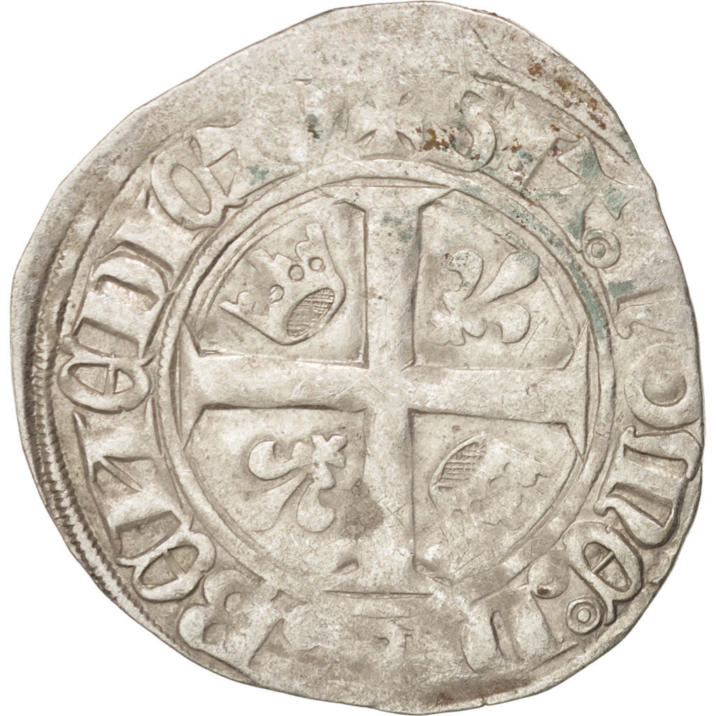Coin, France, Blanc, Saint-Pourçain, VF(30-35), Billon, Duplessy:377A