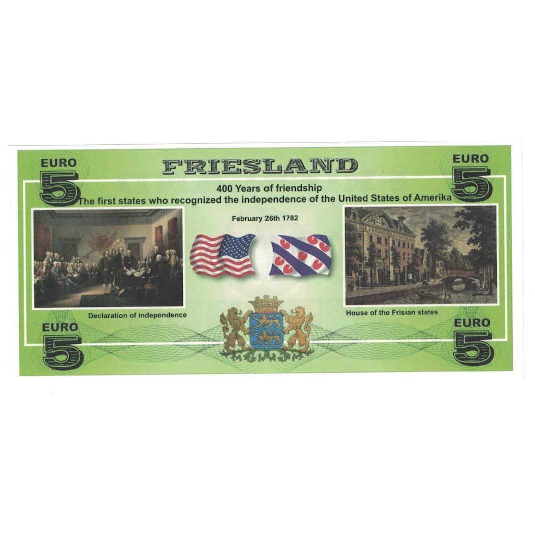 Billet, Pays-Bas, 5 Euro, 2009, 2009-09-12, Fantasy Euro, NEUF