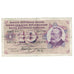 Banknote, Switzerland, 10 Franken, 1972, 1972-01-24, KM:45r, VF(20-25)