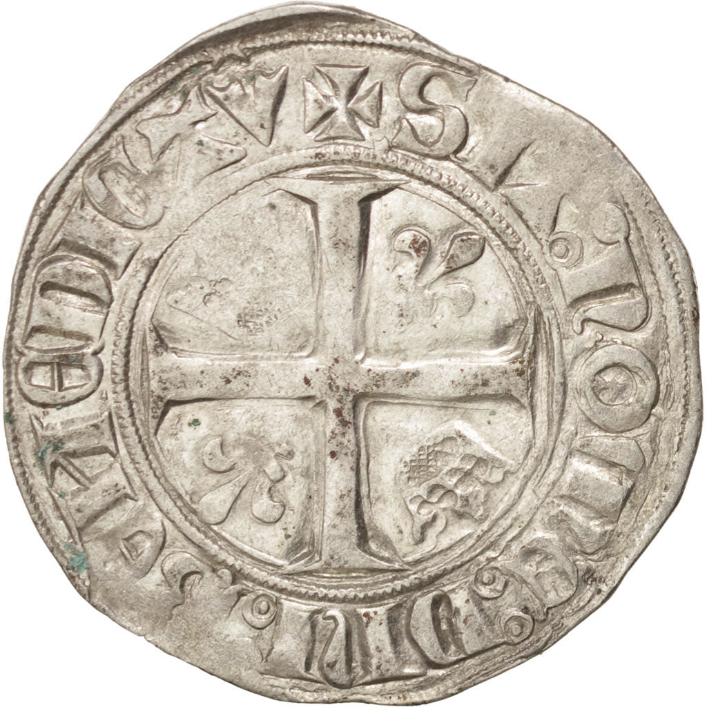 Coin, France, Blanc, Saint-Pourçain, EF(40-45), Billon, Duplessy:377A