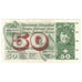 Banconote, Svizzera, 50 Franken, 1974, 1974-02-07, KM:48n, MB+