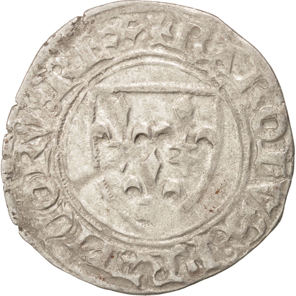 Coin, France, Blanc, Poitiers, EF(40-45), Billon, Duplessy:377A