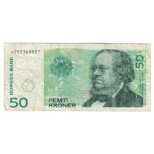 Banknote, Norway, 50 Kroner, 1999, KM:46b, VG(8-10)