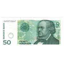 Biljet, Noorwegen, 50 Kroner, 2000, KM:46b, SPL
