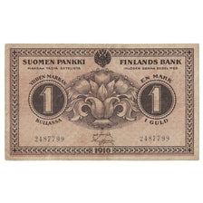 Billete, 1 Markka, 1916, Finlandia, KM:19, BC+