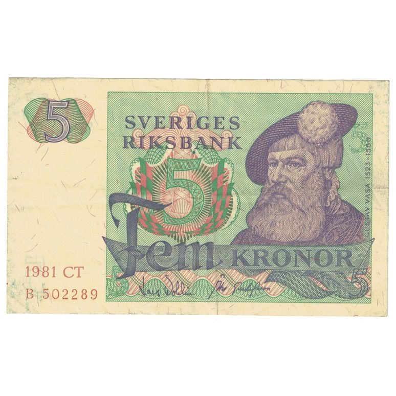 Banknote, Sweden, 10 Kronor, 1981, KM:52e, EF(40-45)
