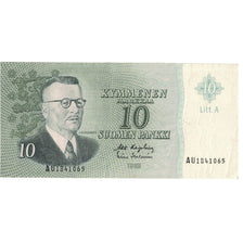 Billete, 10 Markkaa, 1963, Finlandia, KM:104a, SC