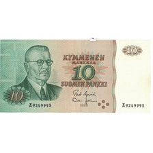 Geldschein, Finnland, 10 Markkaa, 1980, KM:111a, VZ