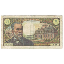 Francia, 5 Francs, Pasteur, 1967, M.66, MB, Fayette:61.6, KM:146b