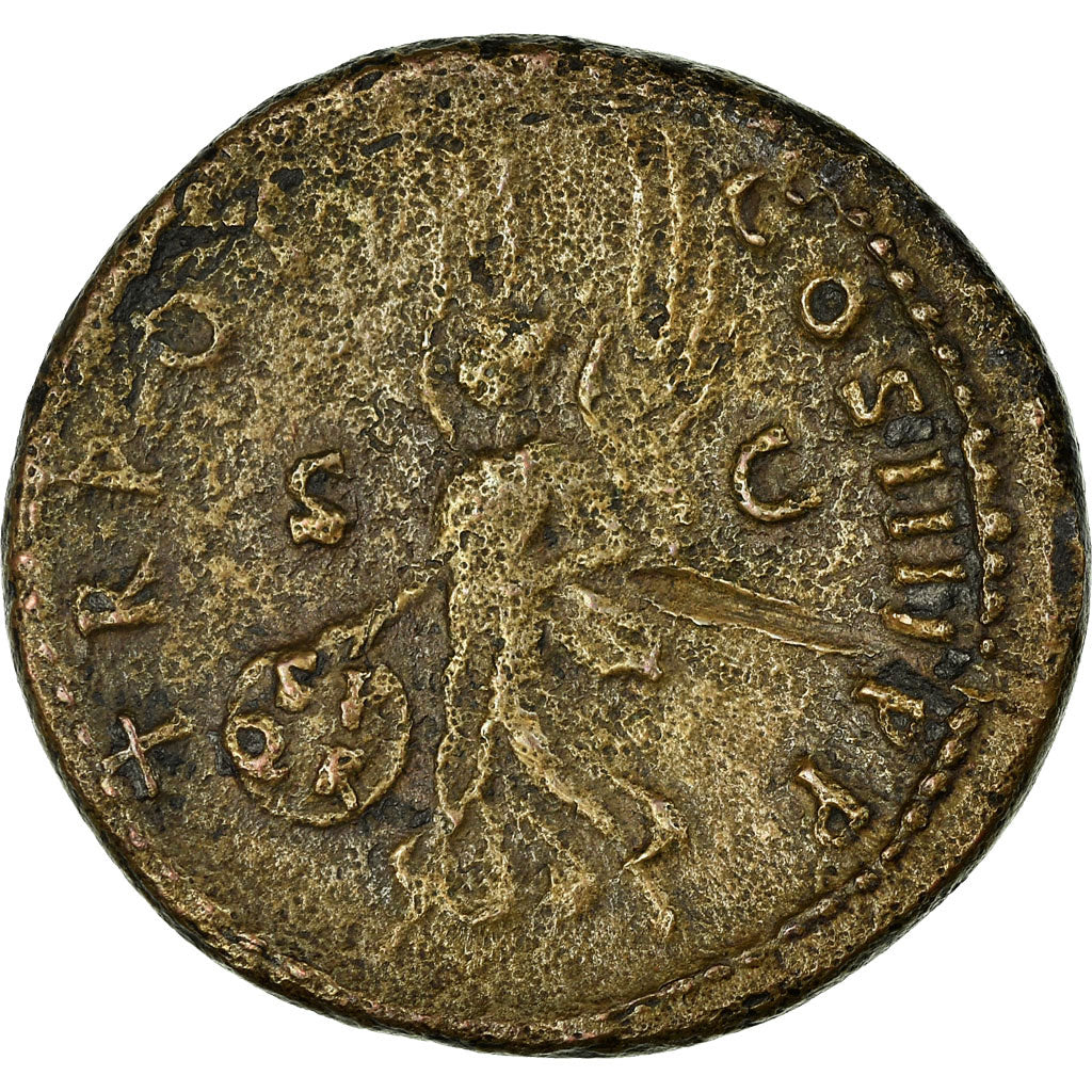 Moneta, Trajan, As, Rome, BB, Bronzo, RIC:434var