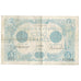 France, 5 Francs, Bleu, 1916, P.106, TB+, Fayette:2.37, KM:70