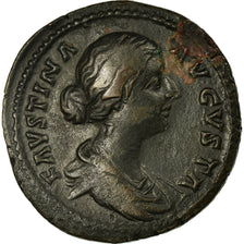 Münze, Faustina II, As, Rome, SS, Bronze, RIC:1639
