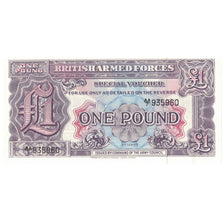 Nota, Grã-Bretanha, 1 Pound, Undated (1948), KM:M22a, UNC(65-70)