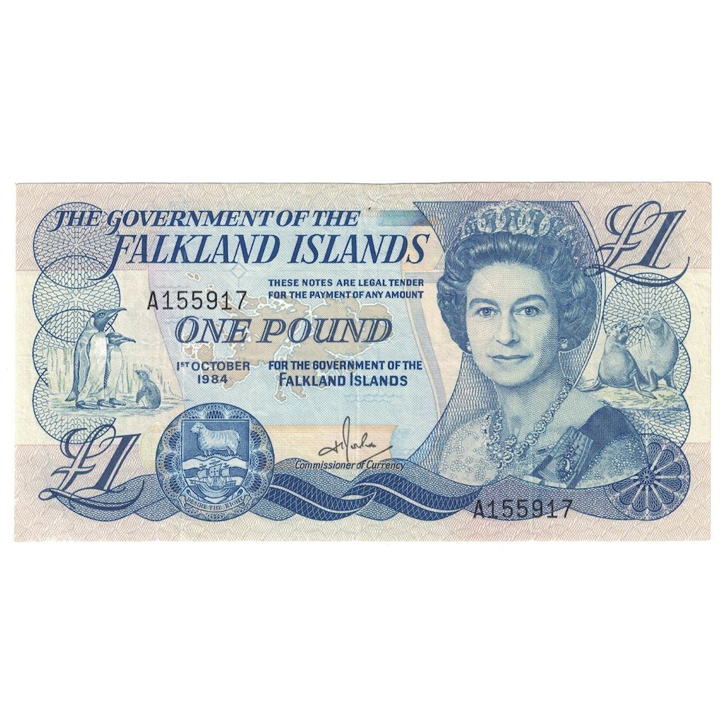 Banknote, Falkland Islands, 1 Pound, 1984, 1984-10-01, KM:13a, UNC(64)