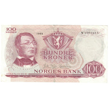 Banknot, Norwegia, 100 Kroner, 1968, KM:38b, EF(40-45)