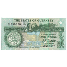 Billete, 1 Pound, Undated (1991- ), Guernsey, KM:52b, UNC
