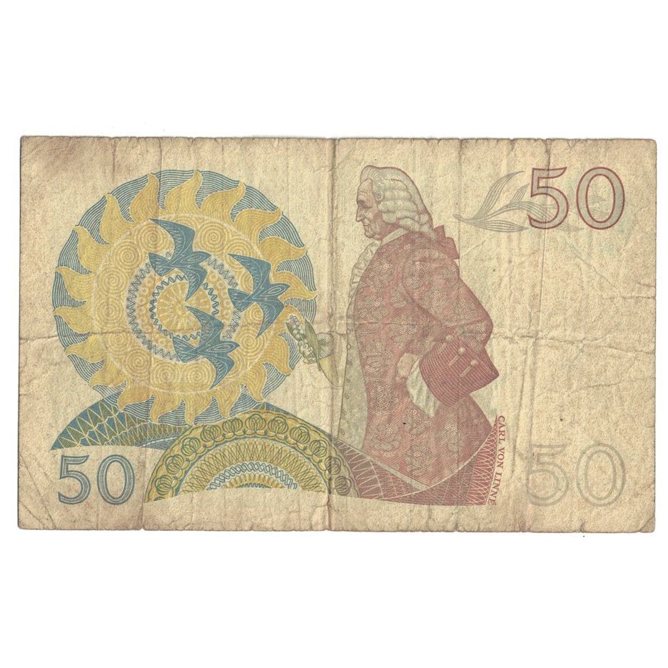 Banknote, Sweden, 50 Kronor, 1986, KM:53d, F(12-15)