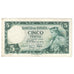 Banconote, Spagna, 5 Pesetas, 1954, 1954-07-22, KM:146a, SPL-