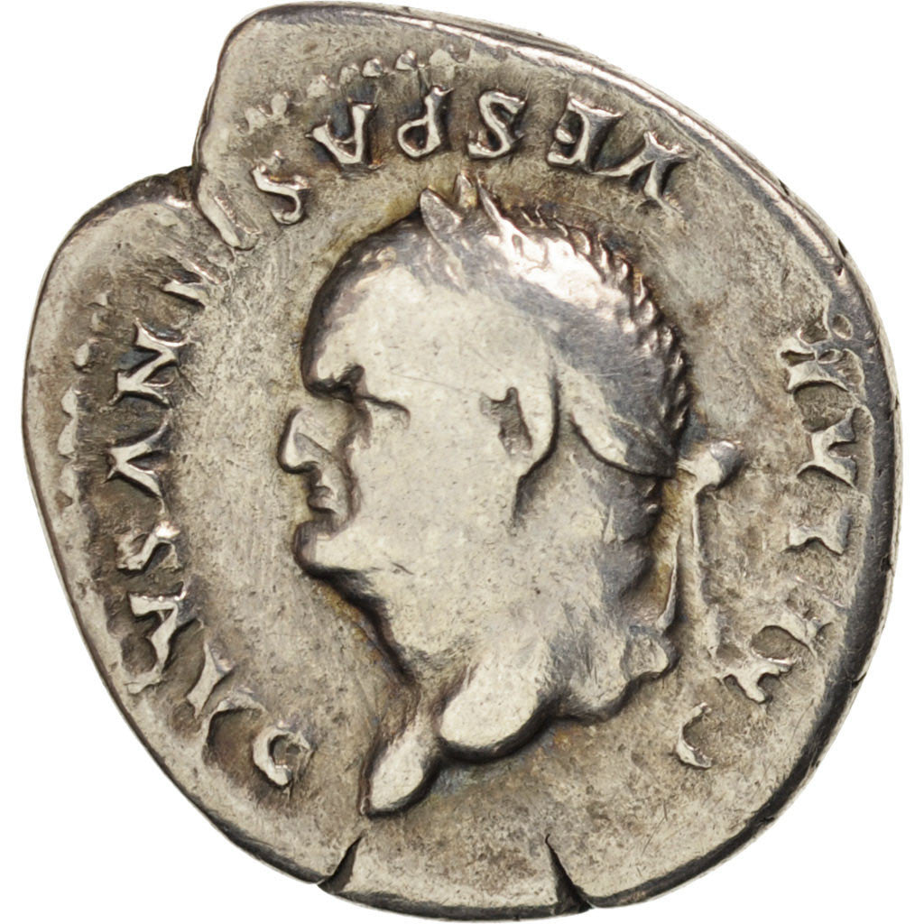 Vespasian, Denarius, Rome, VF(30-35), Silver, RIC:983