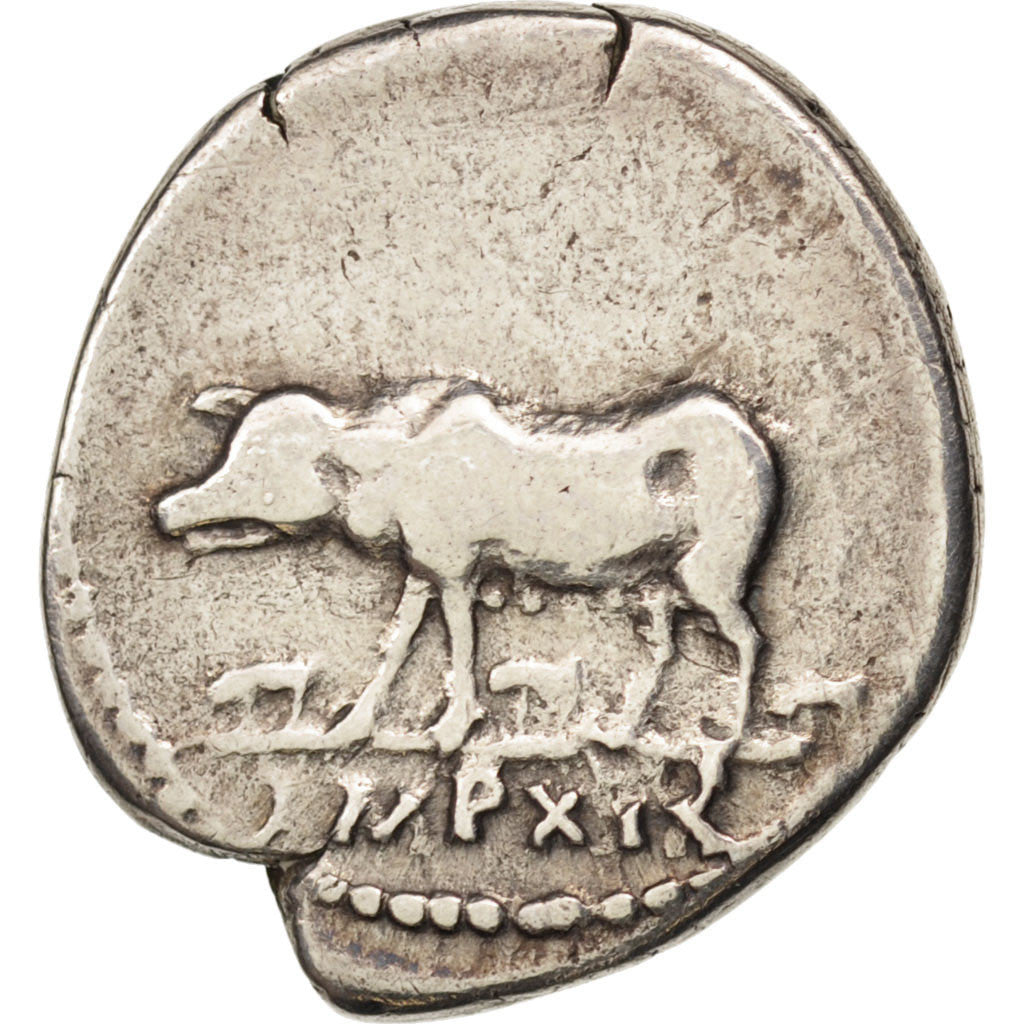 Vespasian, Denarius, Rome, VF(30-35), Silver, RIC:983