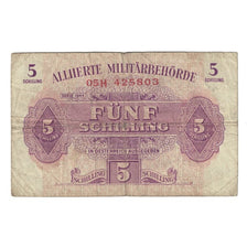 Billete, 5 Schilling, 1944, Austria, KM:105, RC+