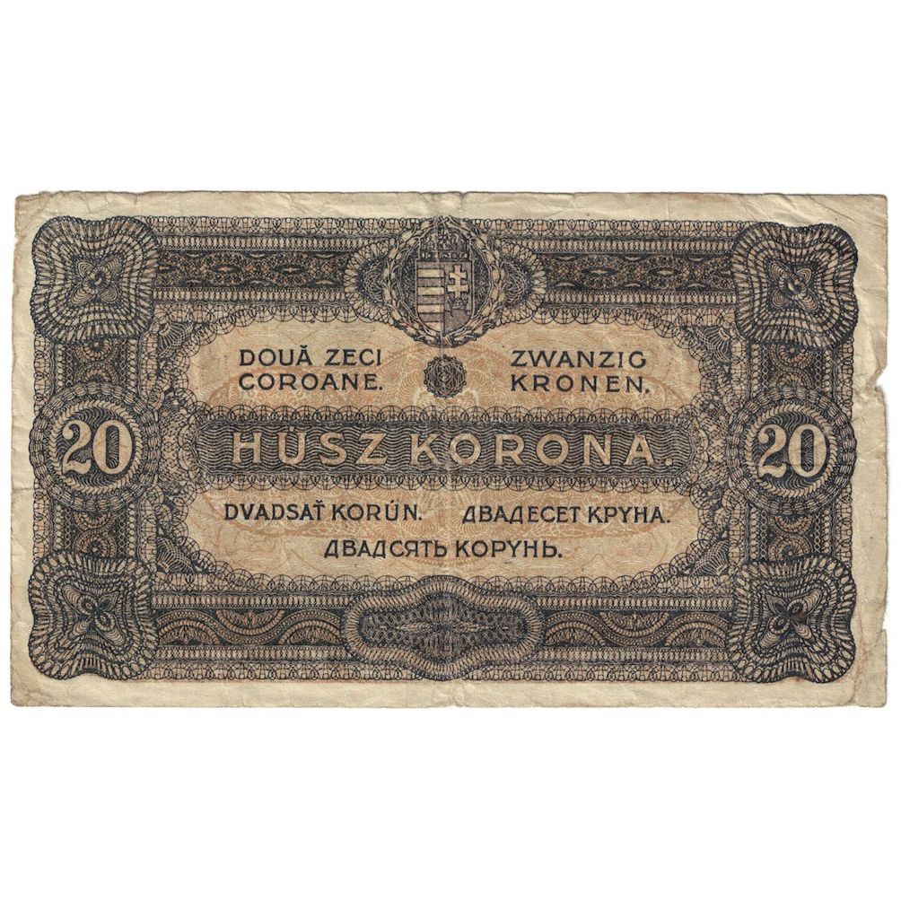 Banknote, Hungary, 20 Korona, 2020, 1920-01-01, KM:61, VF(30-35)