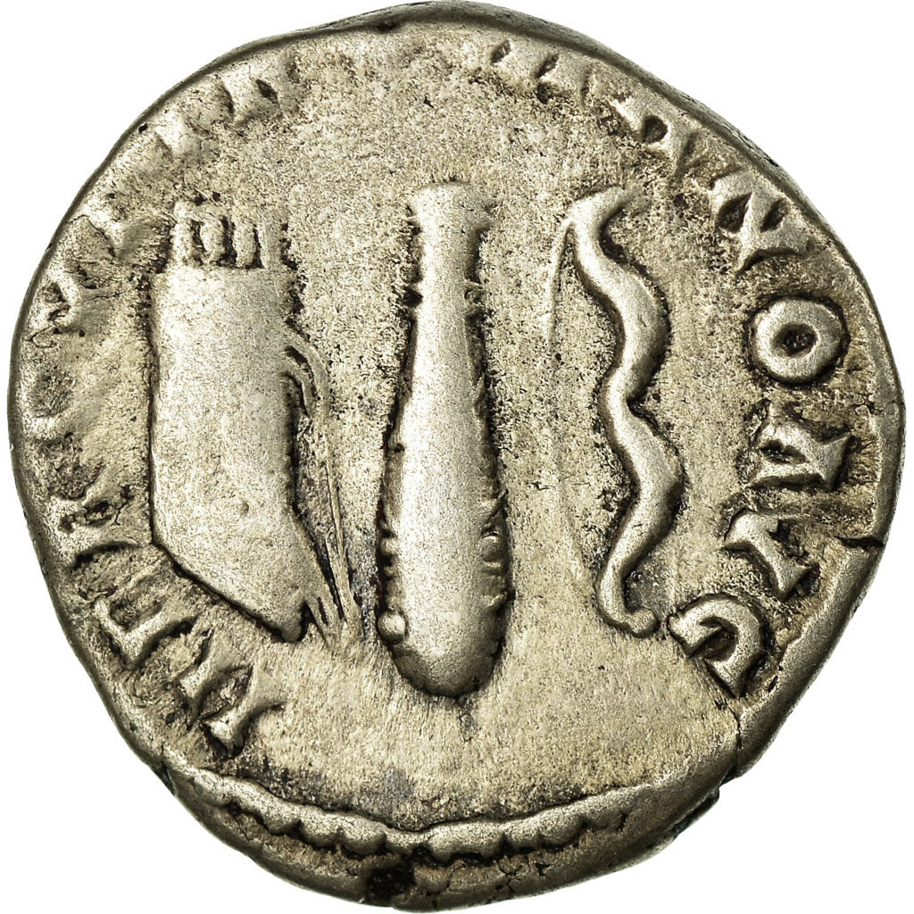 Coin, Commodus, Denarius, Rome, EF(40-45), Silver, RIC:253