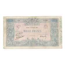 Francia, 1000 Francs, Bleu et Rose, 1925, R.185, BC, Fayette:36.41, KM:67j