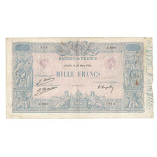 Francia, 1000 Francs, Bleu et Rose, 1925, R.189, B+, Fayette:36.41, KM:67j