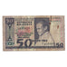 Geldschein, Madagascar, 50 Francs = 10 Ariary, Undated (1974-75), KM:62a, SGE+