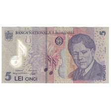 Banknote, Romania, 5 Lei, 2005, 2005-07-01, KM:118a, AU(50-53)