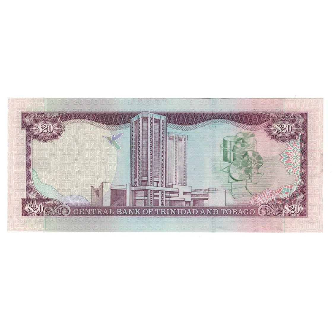 Banconote, TRINIDAD E TOBAGO, 20 Dollars, 2002, KM:44a, SPL