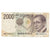 Banknot, Włochy, 2000 Lire, D.1990, KM:115, VF(30-35)