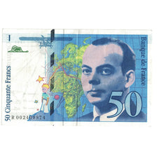 Francia, 50 Francs, St Exupéry, 1992, R.002, SPL-, Fayette:72.1b, KM:157a