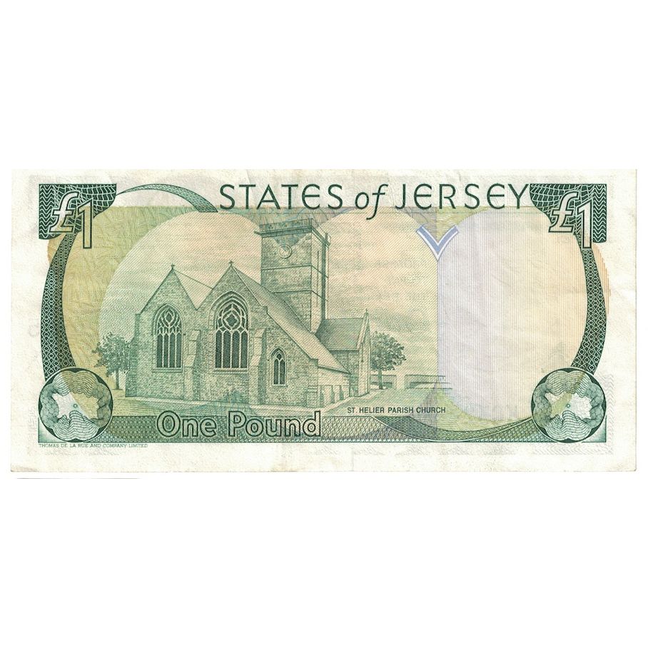 Biljet, Jersey, 1 Pound, 2000, KM:26a, TTB+