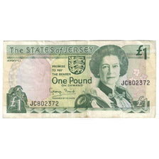 Banknote, Jersey, 1 Pound, 2000, KM:26a, VF(30-35)