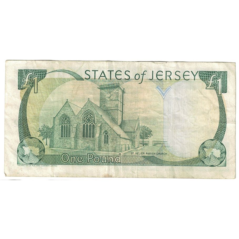 Banknot, Jersey, 1 Pound, 2000, KM:26a, VF(30-35)