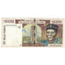 Banknote, West African States, 10,000 Francs, 1996, KM:714Kd, VF(30-35)