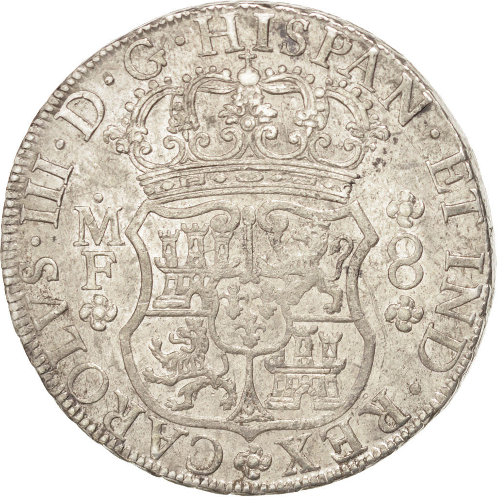 Mexico, Charles III, 8 Réales, 1767, Mexico City, TTB+, Silver, KM:105