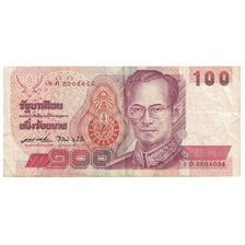 Billete, 100 Baht, 1994, Tailandia, KM:97, BC+
