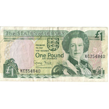Billet, Jersey, 1 Pound, 2000, KM:26a, TTB+