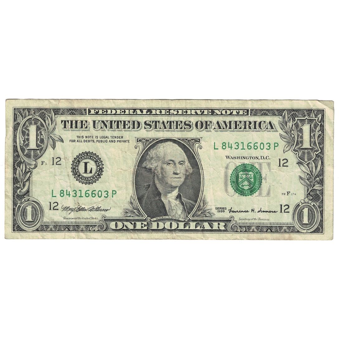 Banknote, United States, One Dollar, 1999, San Francisco, KM:4512, VF(30-35)