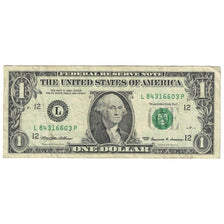 Banconote, Stati Uniti, One Dollar, 1999, San Francisco, KM:4512, MB+