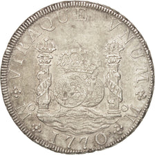 Mexico, Charles III, 8 Réales, 1770, Mexico City, EF(40-45), Silver, KM:105