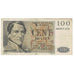 Nota, Bélgica, 100 Francs, 1954, 1954-04-23, KM:129b, EF(40-45)