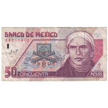 Nota, México, 50 Pesos, 1994, 1994-05-06, KM:107a, VF(30-35)