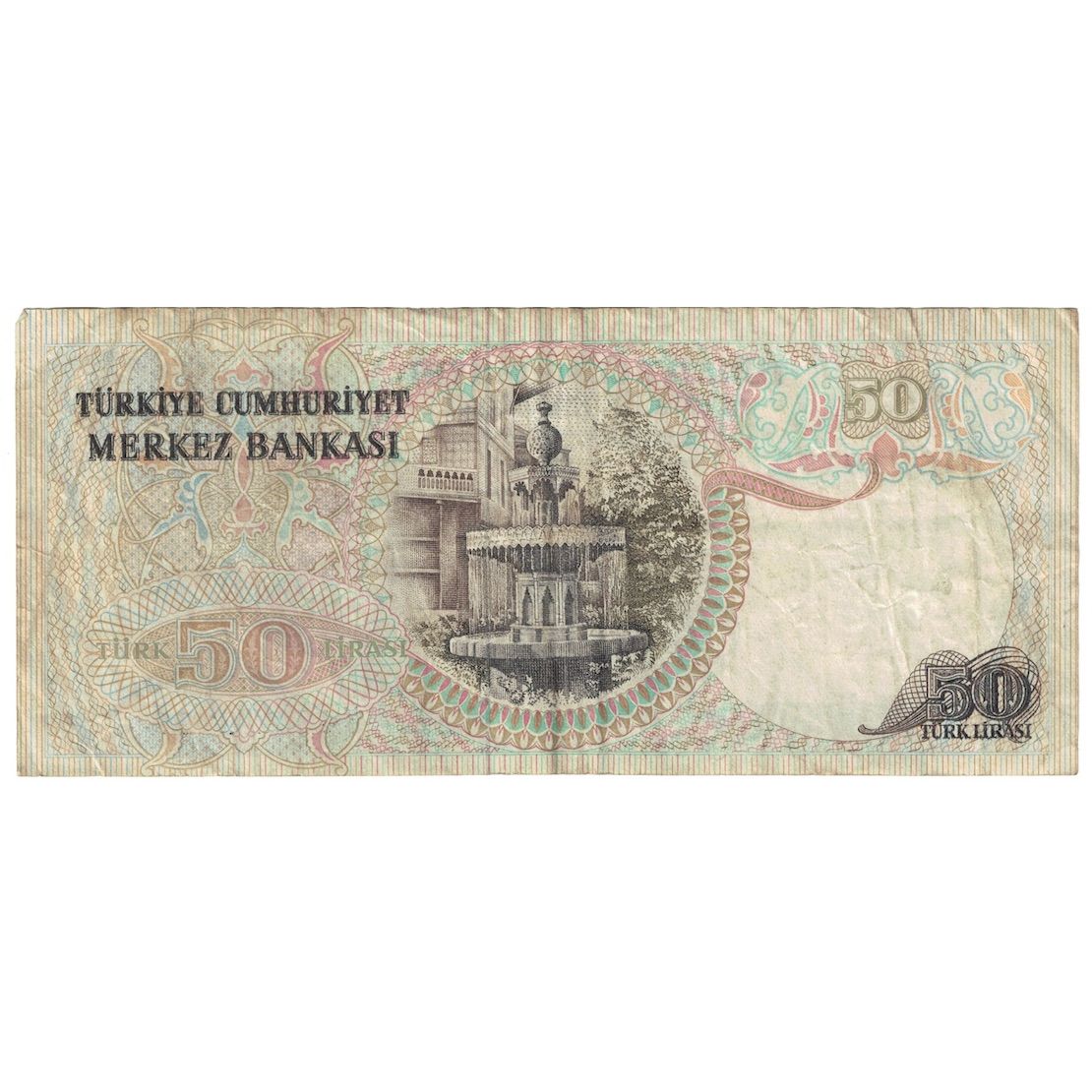 Billet, Turquie, 50 Lira, 1976, KM:188, TB+