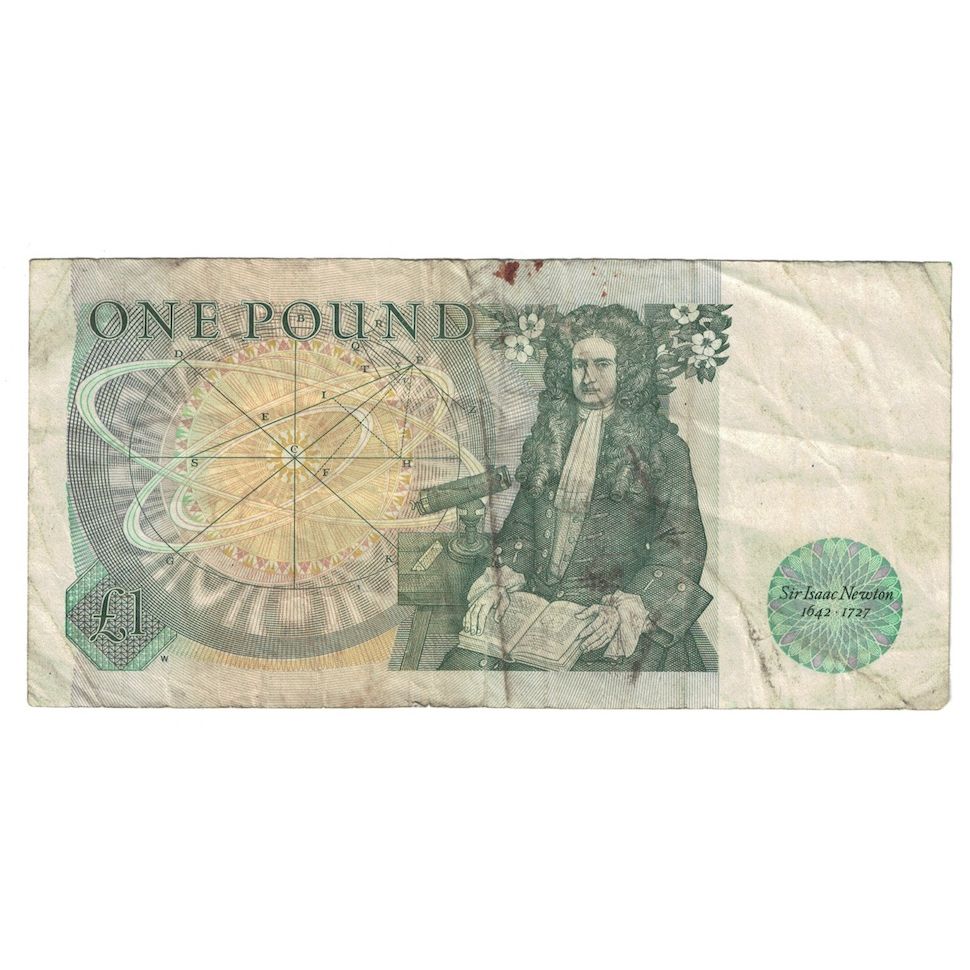 Banknote, Great Britain, 1 Pound, Undated (1978-84), KM:377b, VF(30-35)