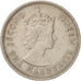 Coin, Hong Kong, Elizabeth II, 50 Cents, 1963, AU(50-53), Copper-nickel, KM:30.1