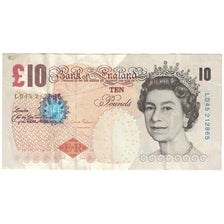 Billet, Grande-Bretagne, 10 Pounds, 2012, KM:389d, TTB
